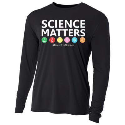 Science Matters March For Science Cooling Performance Long Sleeve Crew