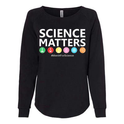 Science Matters March For Science Womens California Wash Sweatshirt