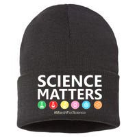 Science Matters March For Science Sustainable Knit Beanie