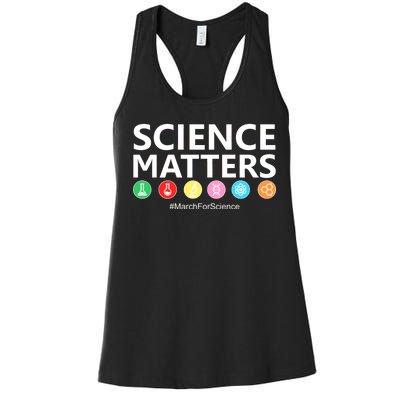 Science Matters March For Science Women's Racerback Tank