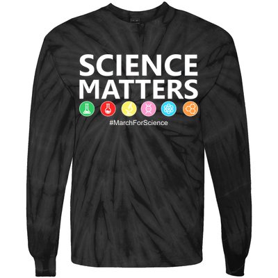 Science Matters March For Science Tie-Dye Long Sleeve Shirt