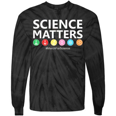 Science Matters March For Science Tie-Dye Long Sleeve Shirt