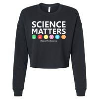 Science Matters March For Science Cropped Pullover Crew