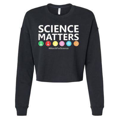 Science Matters March For Science Cropped Pullover Crew