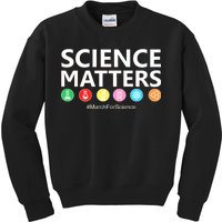 Science Matters March For Science Kids Sweatshirt