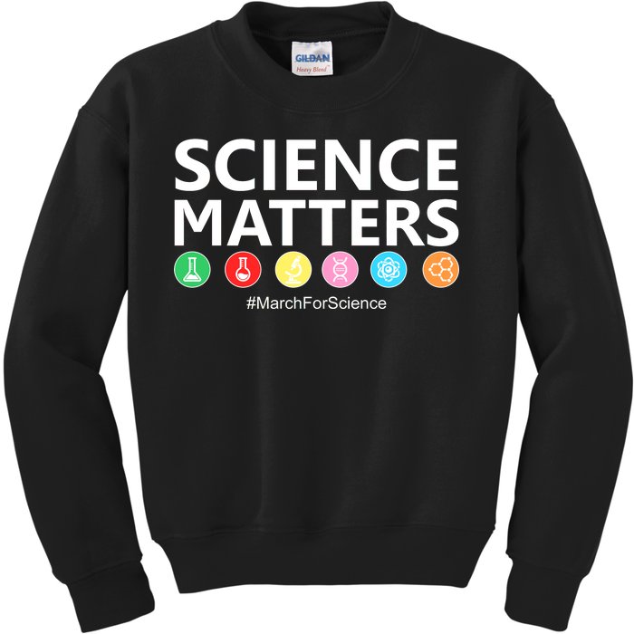 Science Matters March For Science Kids Sweatshirt