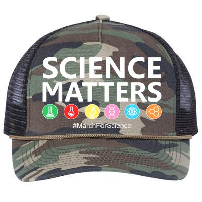 Science Matters March For Science Retro Rope Trucker Hat Cap