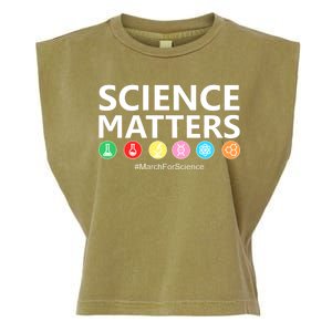 Science Matters March For Science Garment-Dyed Women's Muscle Tee