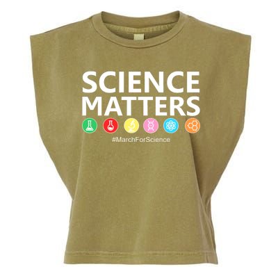 Science Matters March For Science Garment-Dyed Women's Muscle Tee