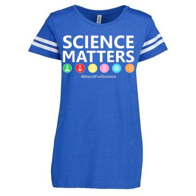 Science Matters March For Science Enza Ladies Jersey Football T-Shirt