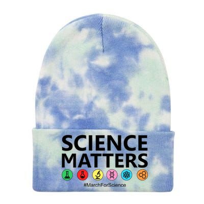 Science Matters March For Science Tie Dye 12in Knit Beanie