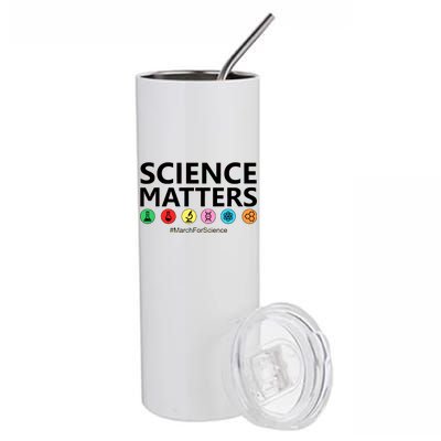 Science Matters March For Science Stainless Steel Tumbler