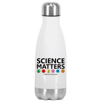 Science Matters March For Science Stainless Steel Insulated Water Bottle