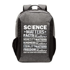 Science Matters Quote March For Science Vector Backpack