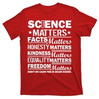 Science Matters Quote March For Science T-Shirt