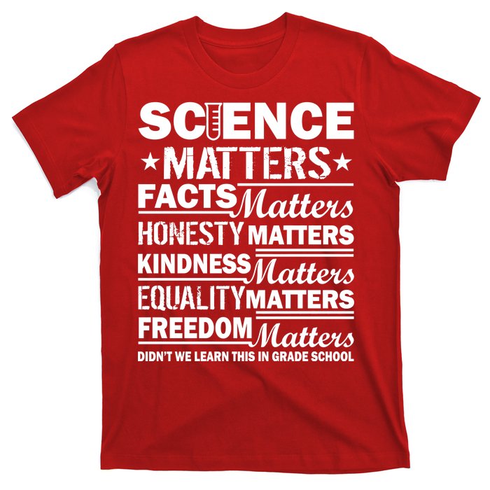 Science Matters Quote March For Science T-Shirt