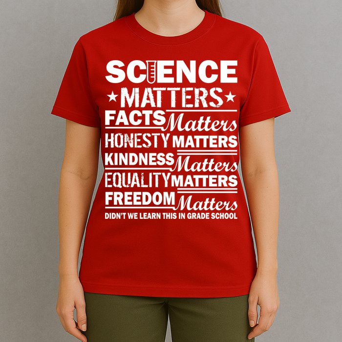 Science Matters Quote March For Science T-Shirt