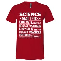 Science Matters Quote March For Science V-Neck T-Shirt