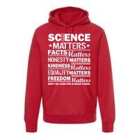 Science Matters Quote March For Science Premium Hoodie