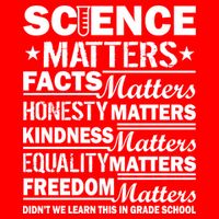 Science Matters Quote March For Science 16 in Basic Backpack