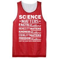 Science Matters Quote March For Science Mesh Reversible Basketball Jersey Tank