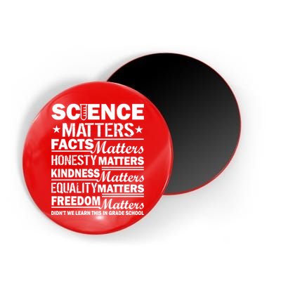 Science Matters Quote March For Science Magnet