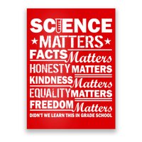 Science Matters Quote March For Science Poster