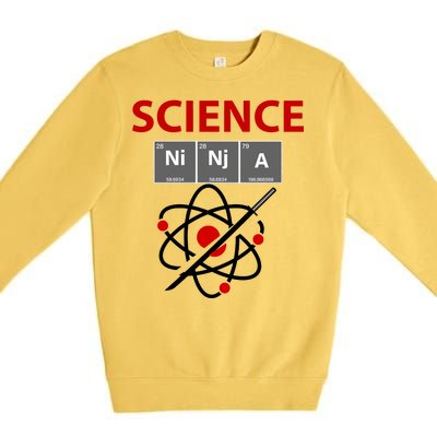 Science Ninja Premium Crewneck Sweatshirt