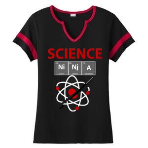 Science Ninja Ladies Halftime Notch Neck Tee