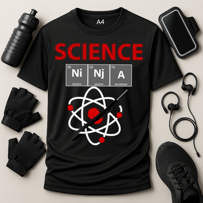 Science Ninja  Cooling Performance Crew T-Shirt