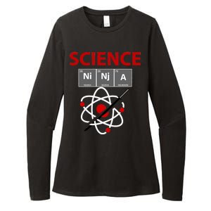 Science Ninja Womens CVC Long Sleeve Shirt