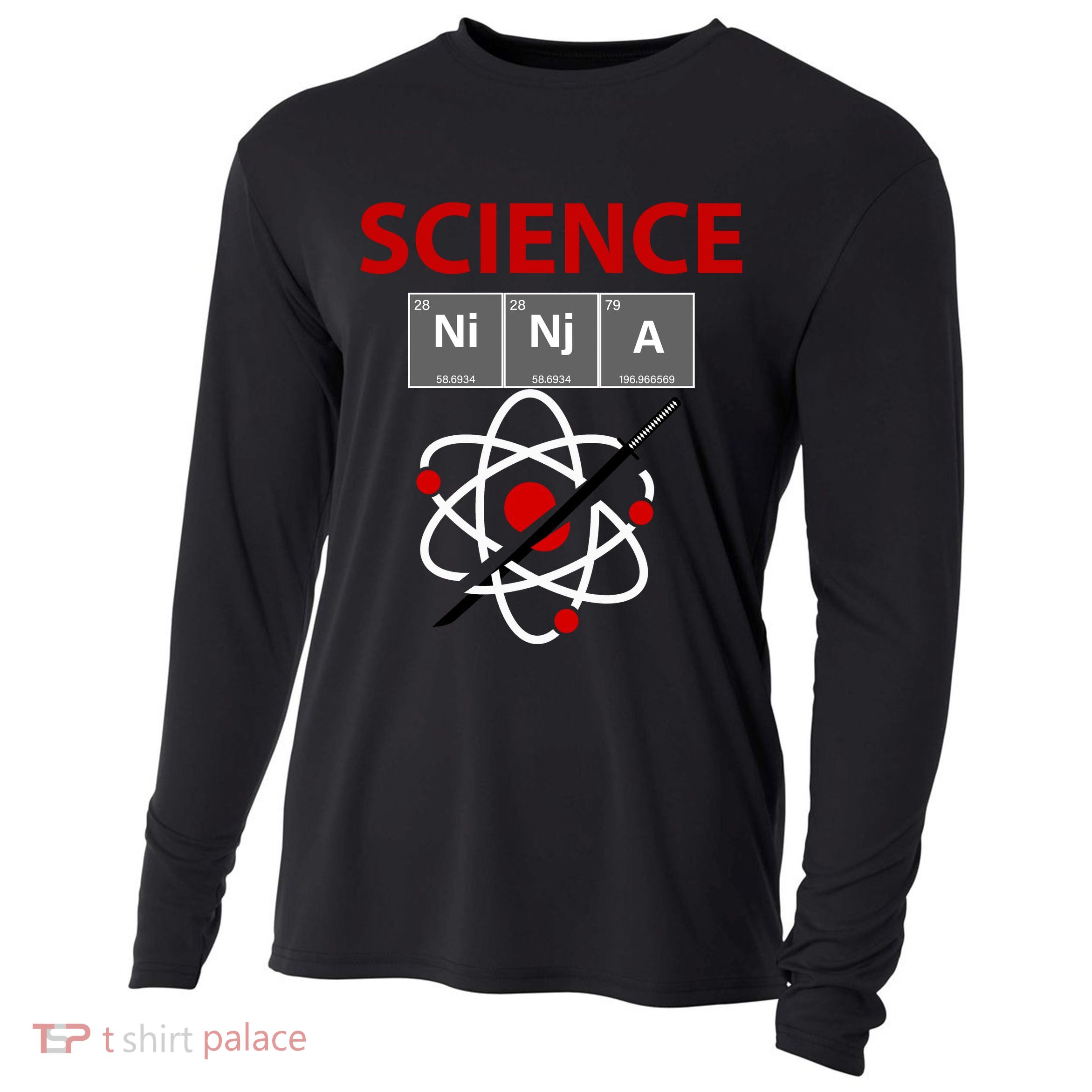 Science Ninja  Cooling Performance Long Sleeve Crew