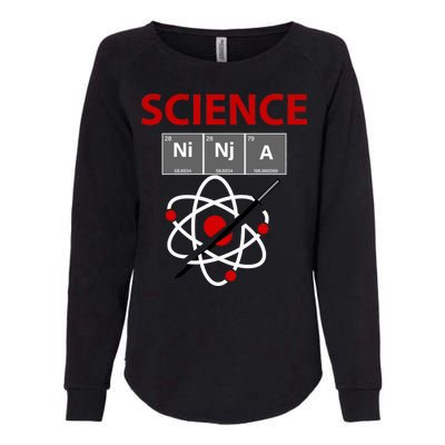 Science Ninja Womens California Wash Sweatshirt