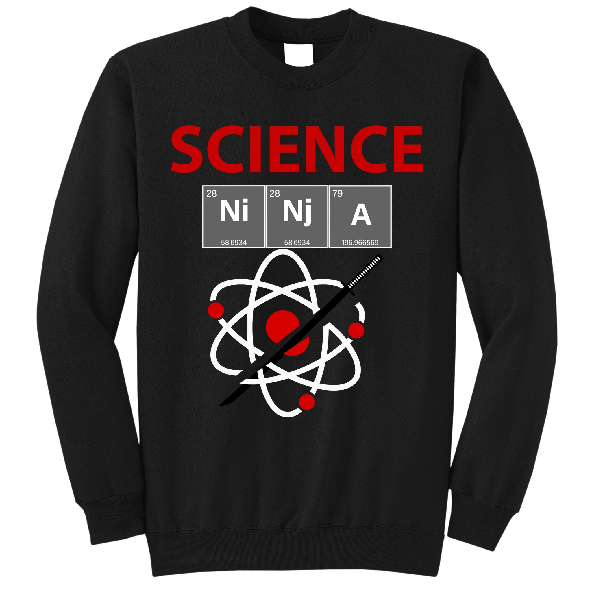 Science Ninja  Tall Sweatshirt
