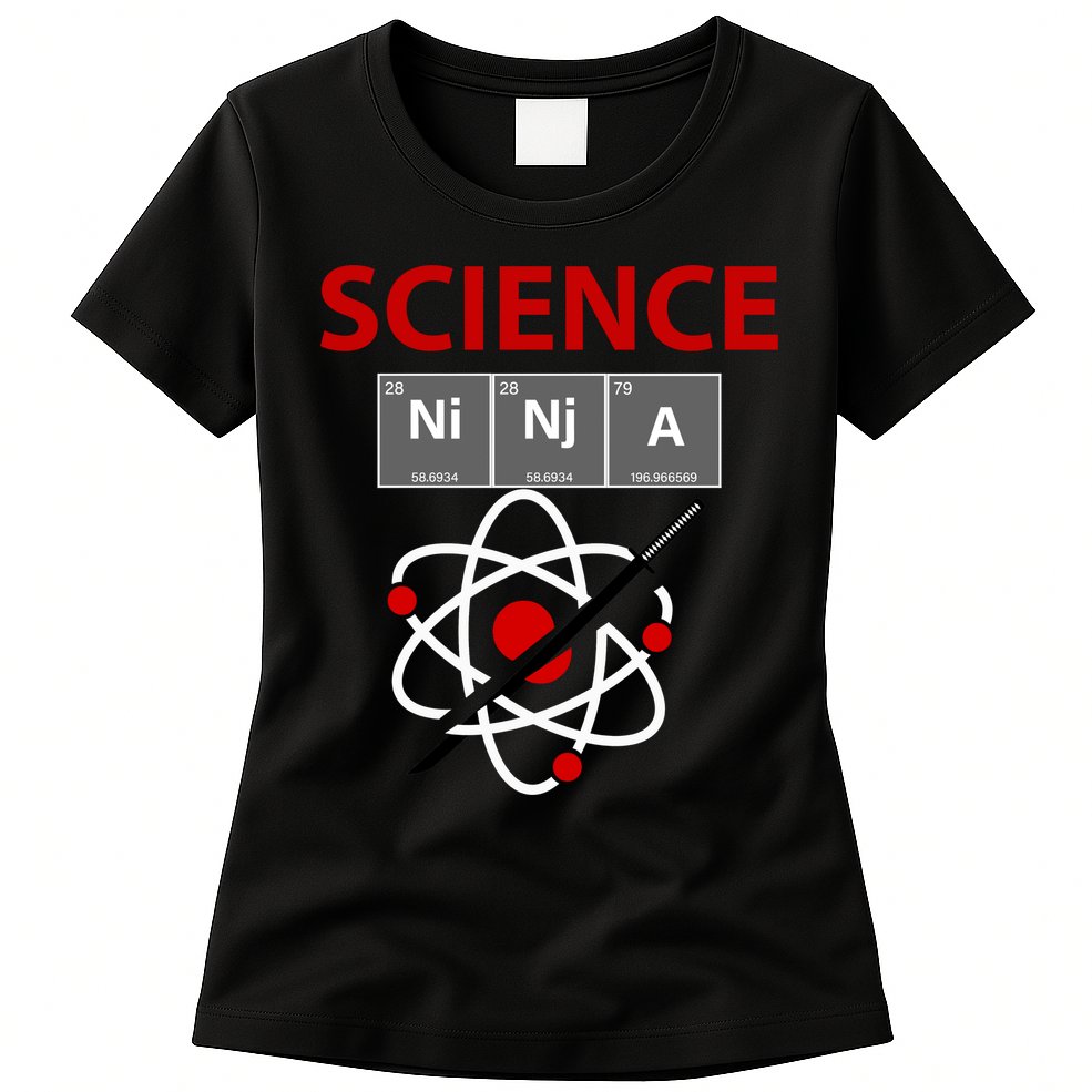 Science Ninja  Womens T-Shirt