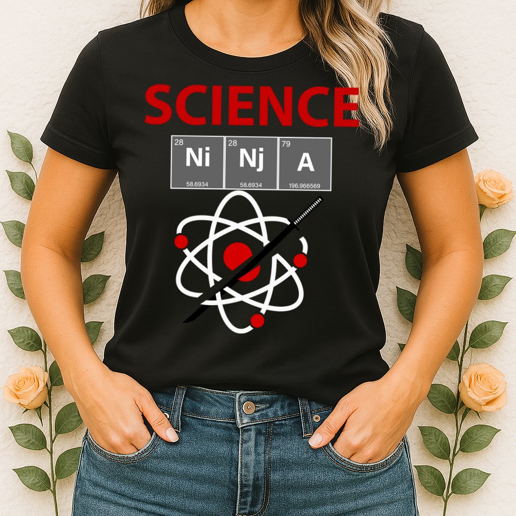 Science Ninja  Womens T-Shirt