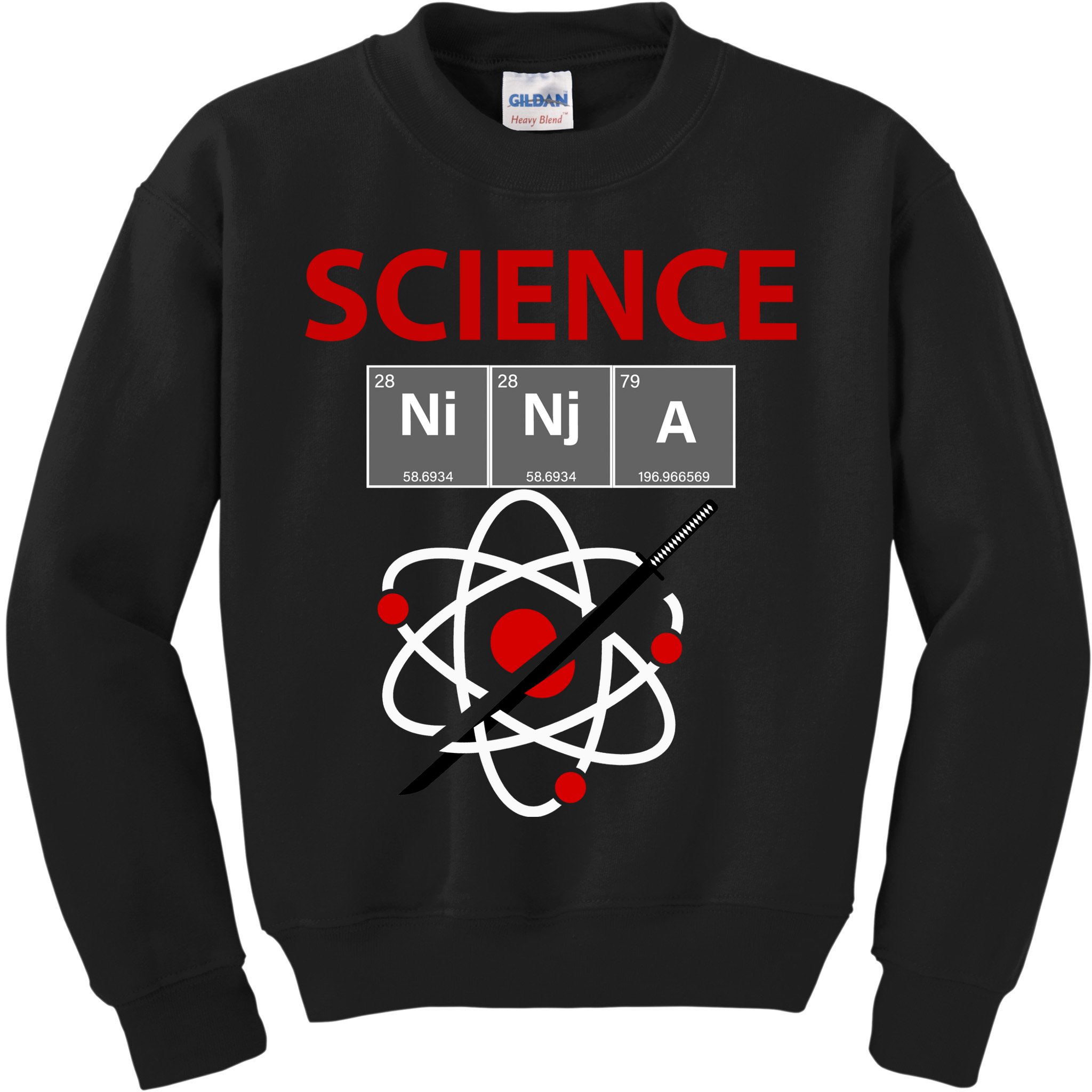 Science Ninja  Kids Sweatshirt