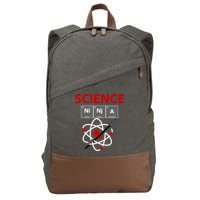 Science Ninja Cotton Canvas Backpack
