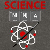 Science Ninja Cotton Canvas Backpack