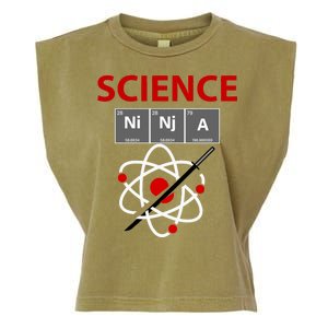 Science Ninja Garment-Dyed Women's Muscle Tee