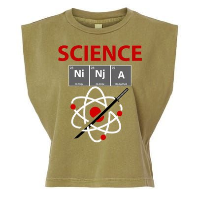 Science Ninja Garment-Dyed Women's Muscle Tee