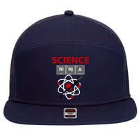 Science Ninja 7 Panel Mesh Trucker Snapback Hat