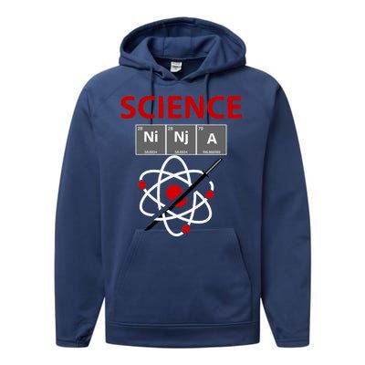 Science Ninja Performance Fleece Hoodie