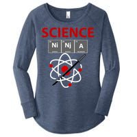 Science Ninja Women's Perfect Tri Tunic Long Sleeve Shirt