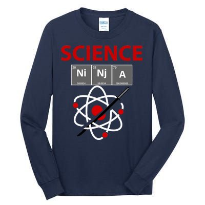 Science Ninja Tall Long Sleeve T-Shirt