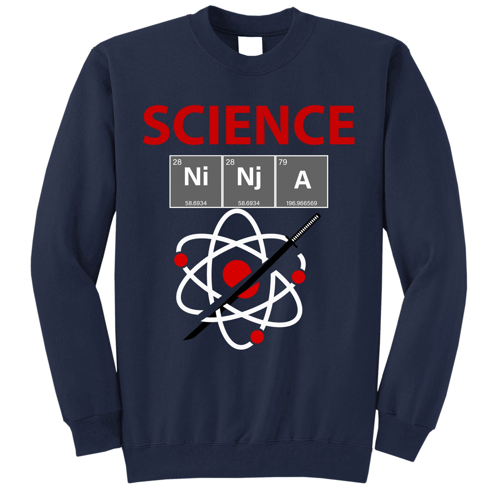 Science Ninja Tall Sweatshirt