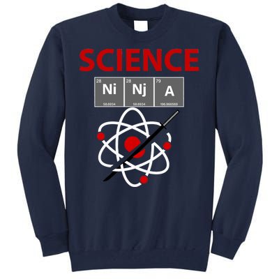 Science Ninja Tall Sweatshirt