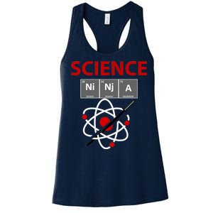 Science Ninja Women's Racerback Tank