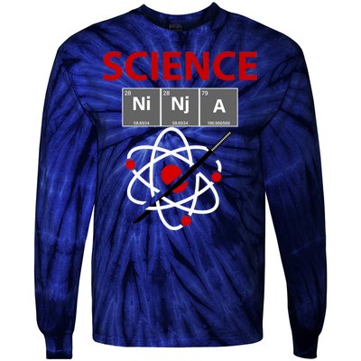 Science Ninja Tie-Dye Long Sleeve Shirt