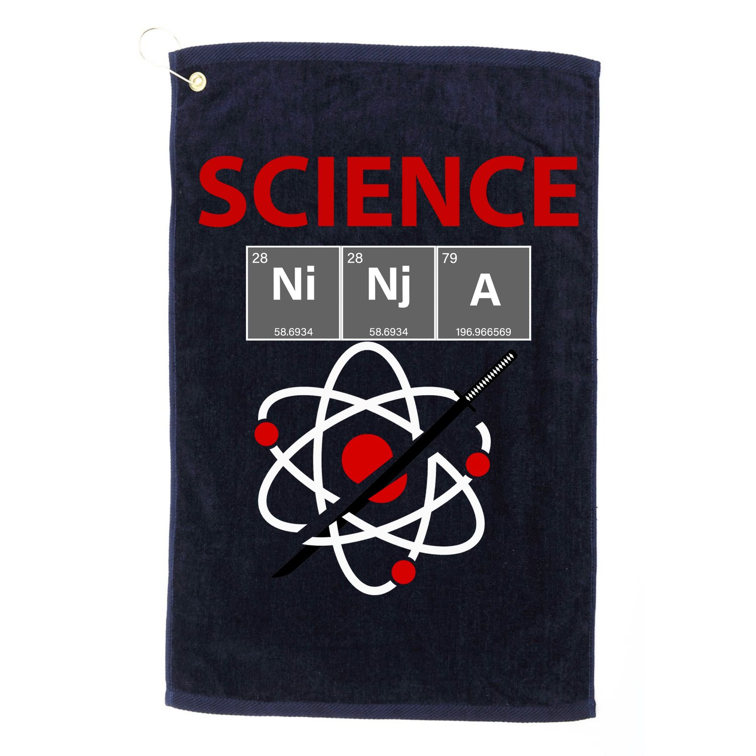 Science Ninja Golf Towel